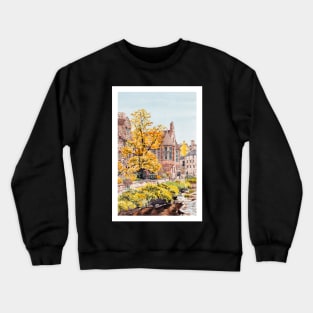 Dean Village, Edinburgh Crewneck Sweatshirt